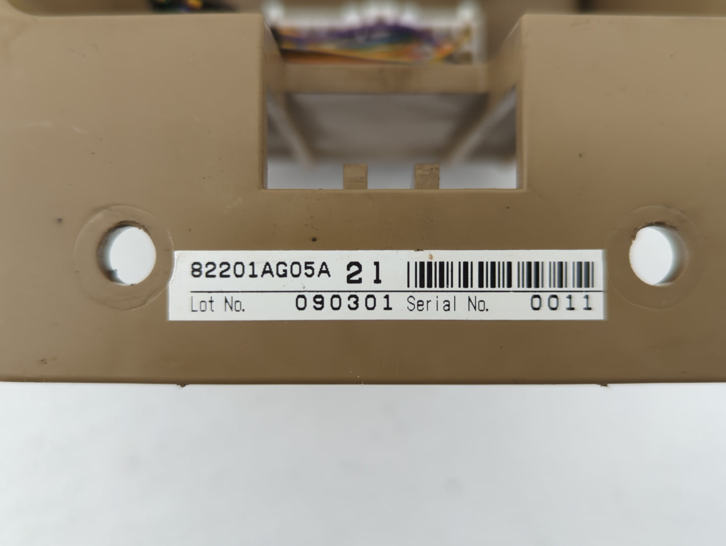 2009 Subaru Legacy Fusebox Fuse Box Panel Relay Module P/N:82201AG05A Fits OEM Used Auto Parts - Oemusedautoparts1.com