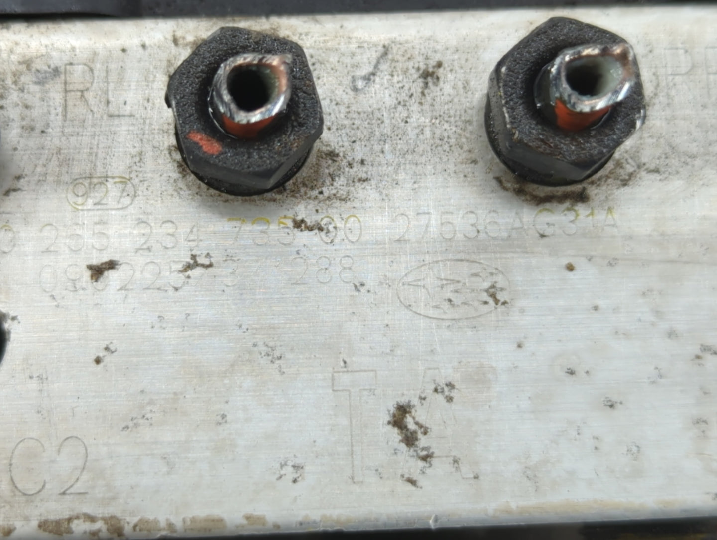 2008-2009 Subaru Legacy ABS Pump Control Module Replacement P/N:27536AG31A Fits Fits 2008 2009 OEM Used Auto Parts - Oemused