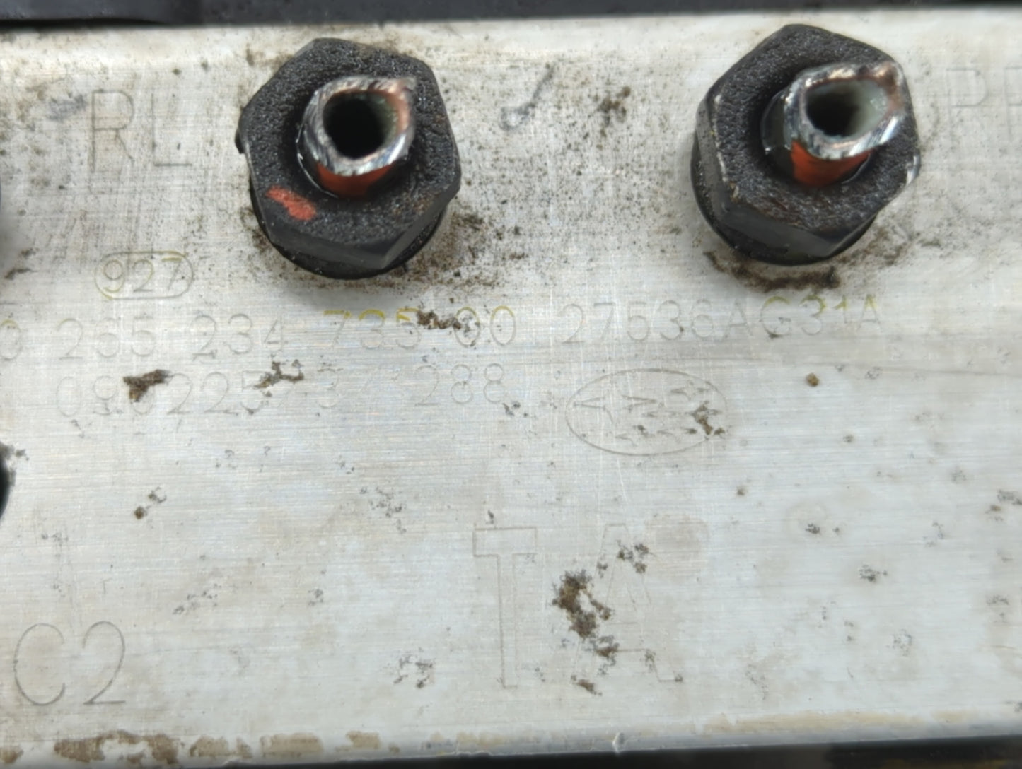 2008-2009 Subaru Legacy ABS Pump Control Module Replacement P/N:27536AG31A Fits Fits 2008 2009 OEM Used Auto Parts - Oemused