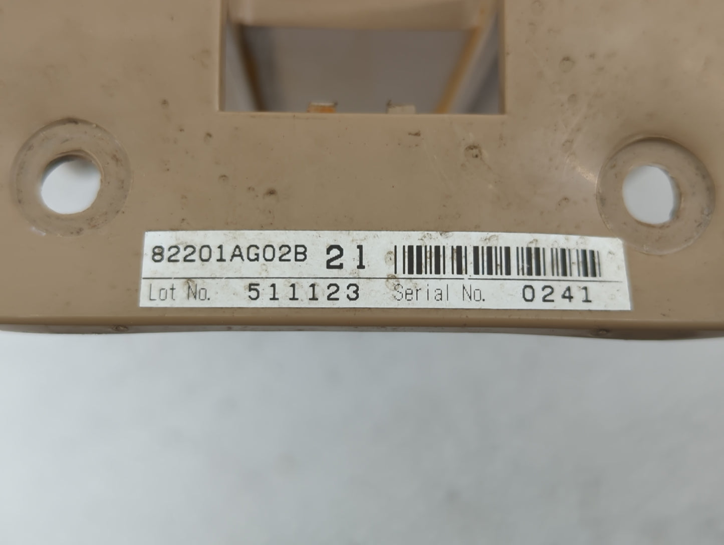 2009 Subaru Legacy Fusebox Fuse Box Panel Relay Module P/N:82201AG05A Fits OEM Used Auto Parts - Oemusedautoparts1.com