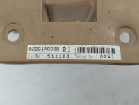 2009 Subaru Legacy Fusebox Fuse Box Panel Relay Module P/N:82201AG05A Fits OEM Used Auto Parts - Oemusedautoparts1.com