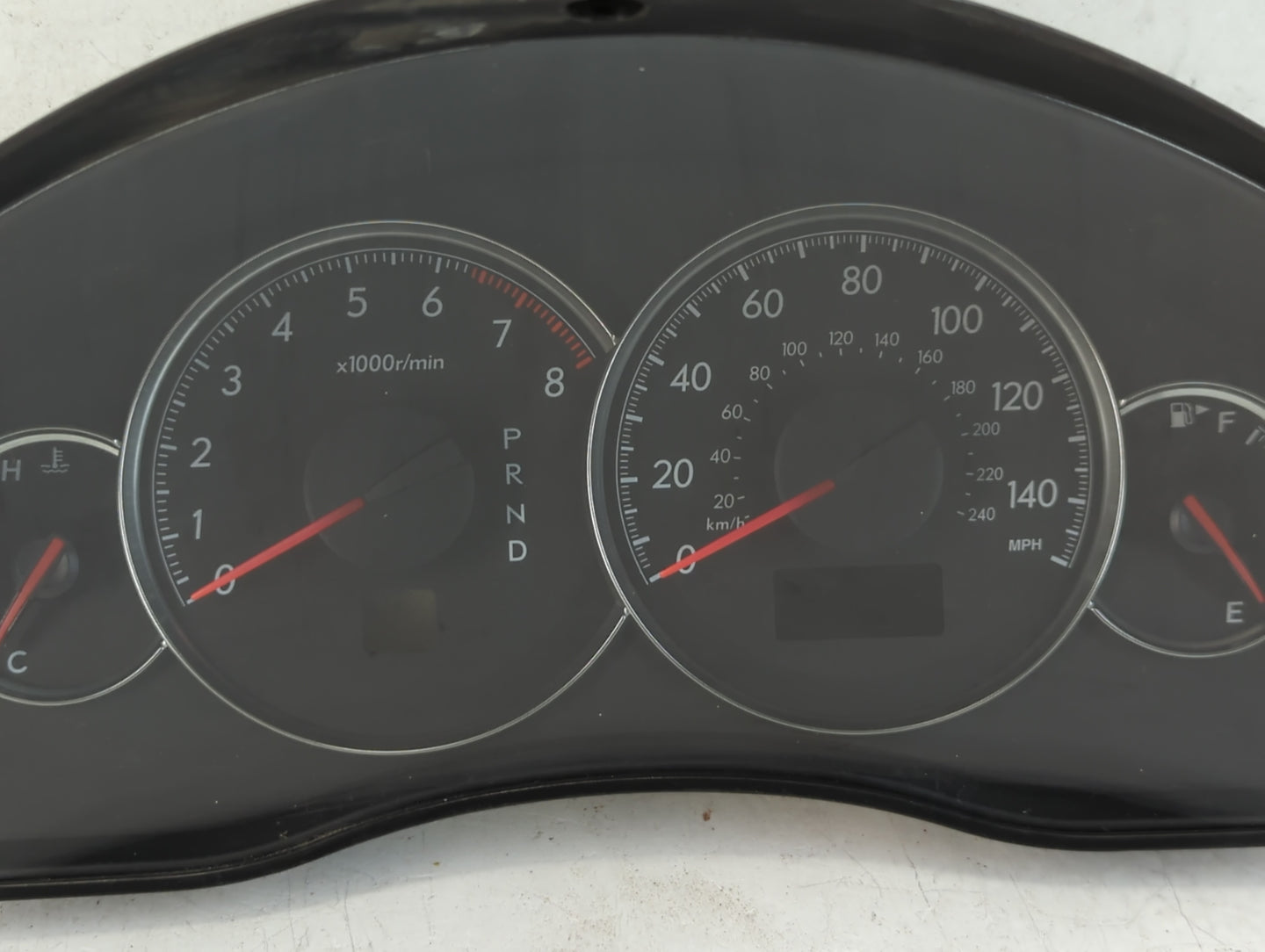 2009 Subaru Legacy Instrument Cluster Speedometer Gauges P/N:85014AG66B Fits OEM Used Auto Parts - Oemusedautoparts1.com