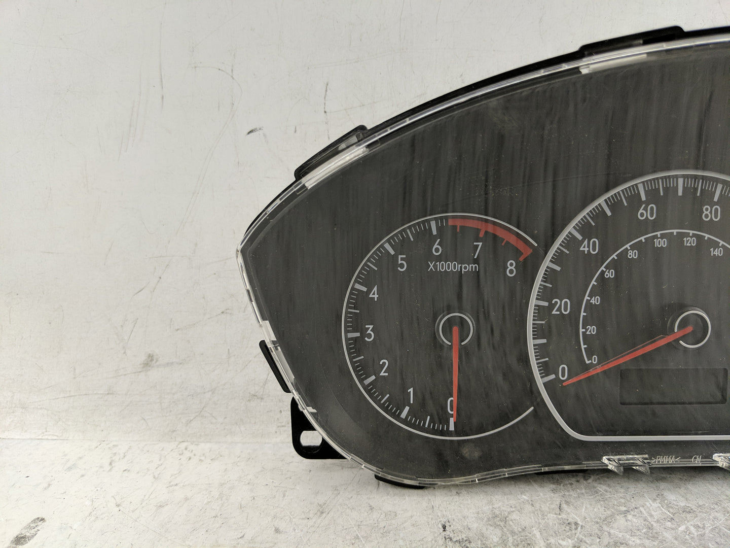 2007-2009 Suzuki Sx4 Instrument Cluster Speedometer Gauges P/N:34110-80J40 Fits Fits 2007 2008 2009 OEM Used Auto Parts - Oe
