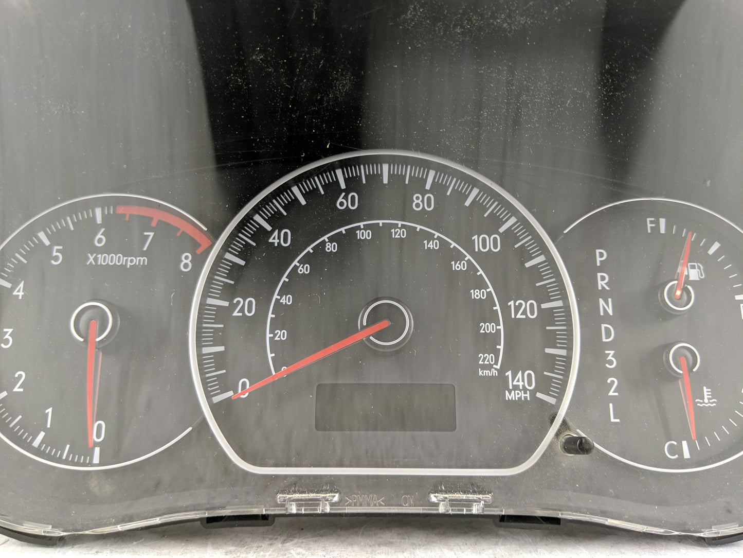 2007-2009 Suzuki Sx4 Instrument Cluster Speedometer Gauges P/N:34110-80J40 Fits Fits 2007 2008 2009 OEM Used Auto Parts - Oe