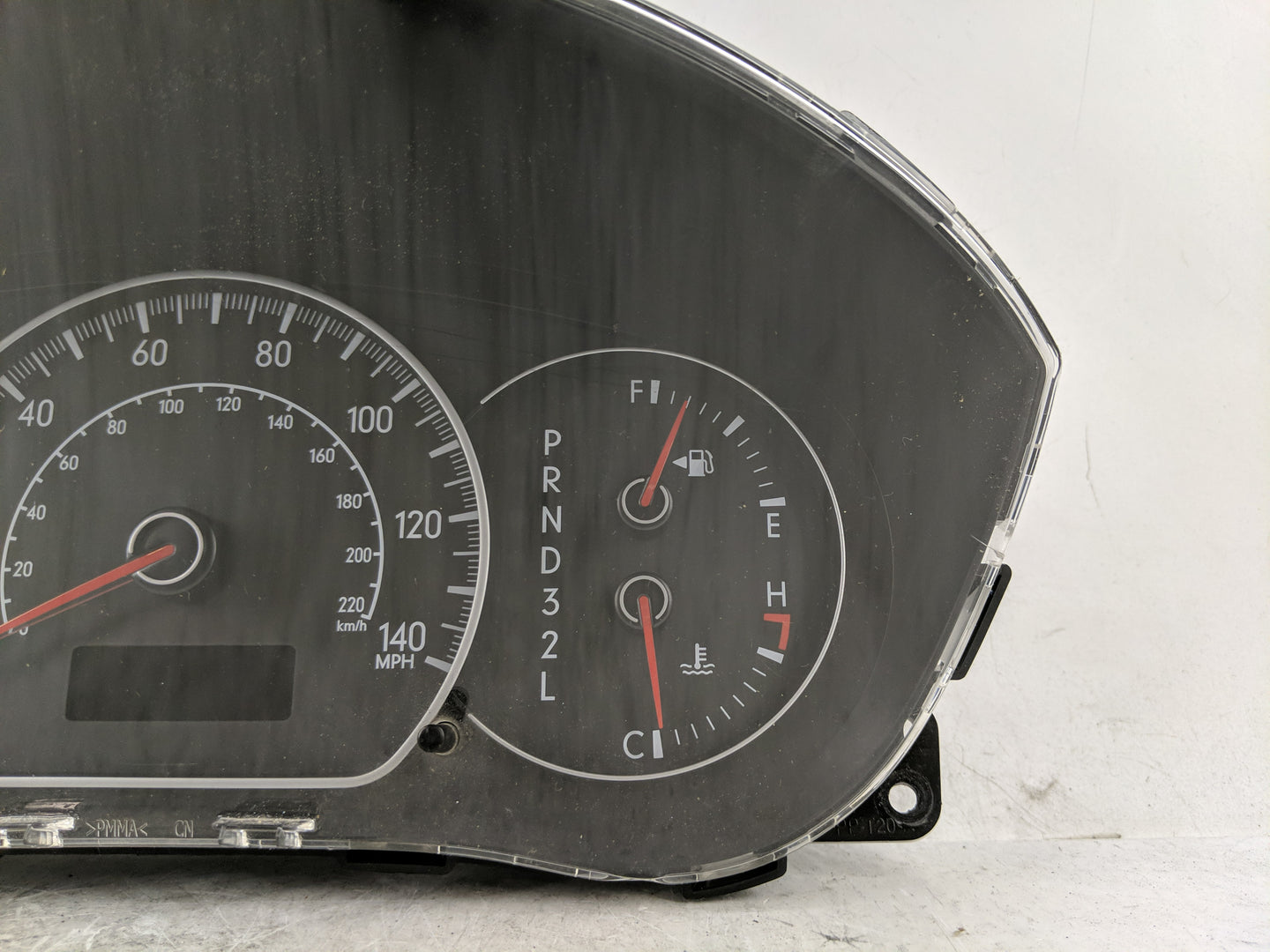 2007-2009 Suzuki Sx4 Instrument Cluster Speedometer Gauges P/N:34110-80J40 Fits Fits 2007 2008 2009 OEM Used Auto Parts - Oe