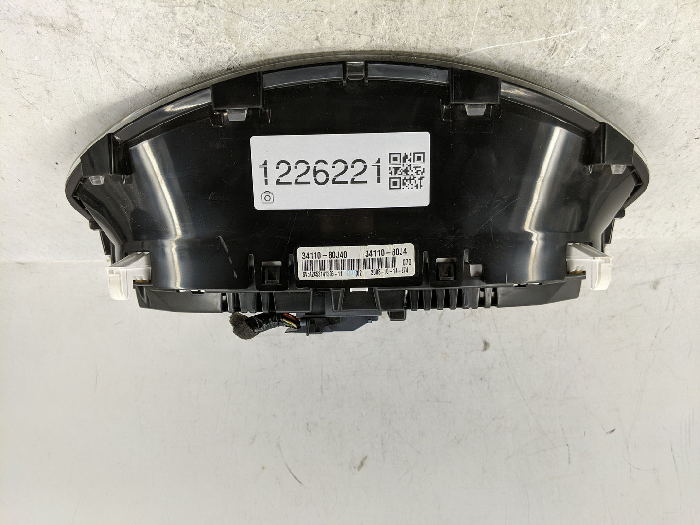 2007-2009 Suzuki Sx4 Instrument Cluster Speedometer Gauges P/N:34110-80J40 Fits Fits 2007 2008 2009 OEM Used Auto Parts - Oe