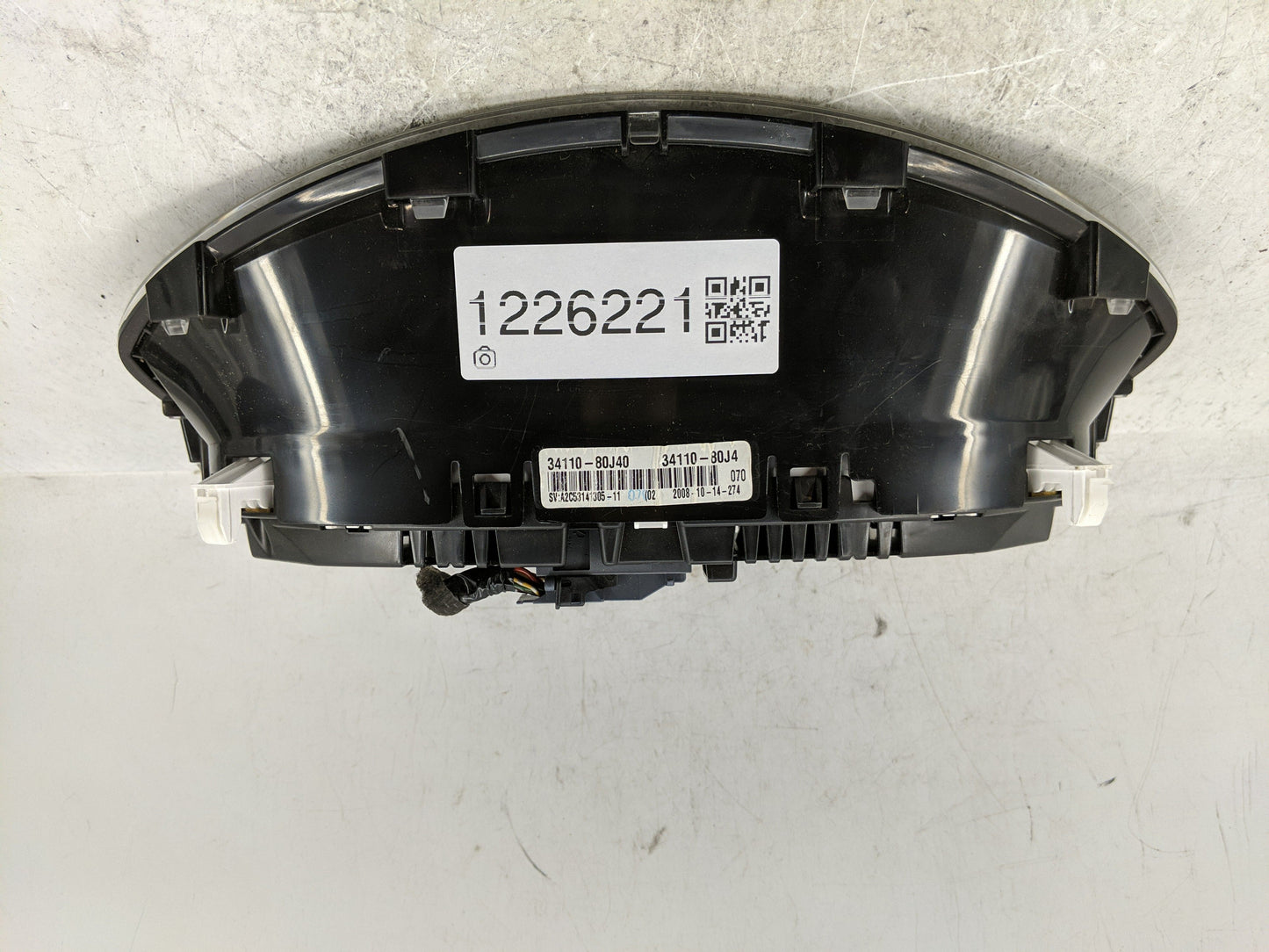 2007-2009 Suzuki Sx4 Instrument Cluster Speedometer Gauges P/N:34110-80J40 Fits Fits 2007 2008 2009 OEM Used Auto Parts - Oe
