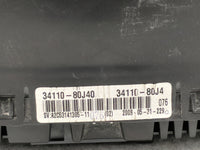 2007-2009 Suzuki Sx4 Instrument Cluster Speedometer Gauges P/N:34110-80J40 Fits Fits 2007 2008 2009 OEM Used Auto Parts - Oe