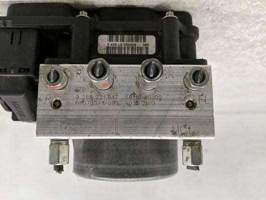 2008-2009 Suzuki Sx4 ABS Pump Control Module Replacement P/N:0 265 231 847 56110-80J02 Fits Fits 2008 2009 OEM Used Auto Parts