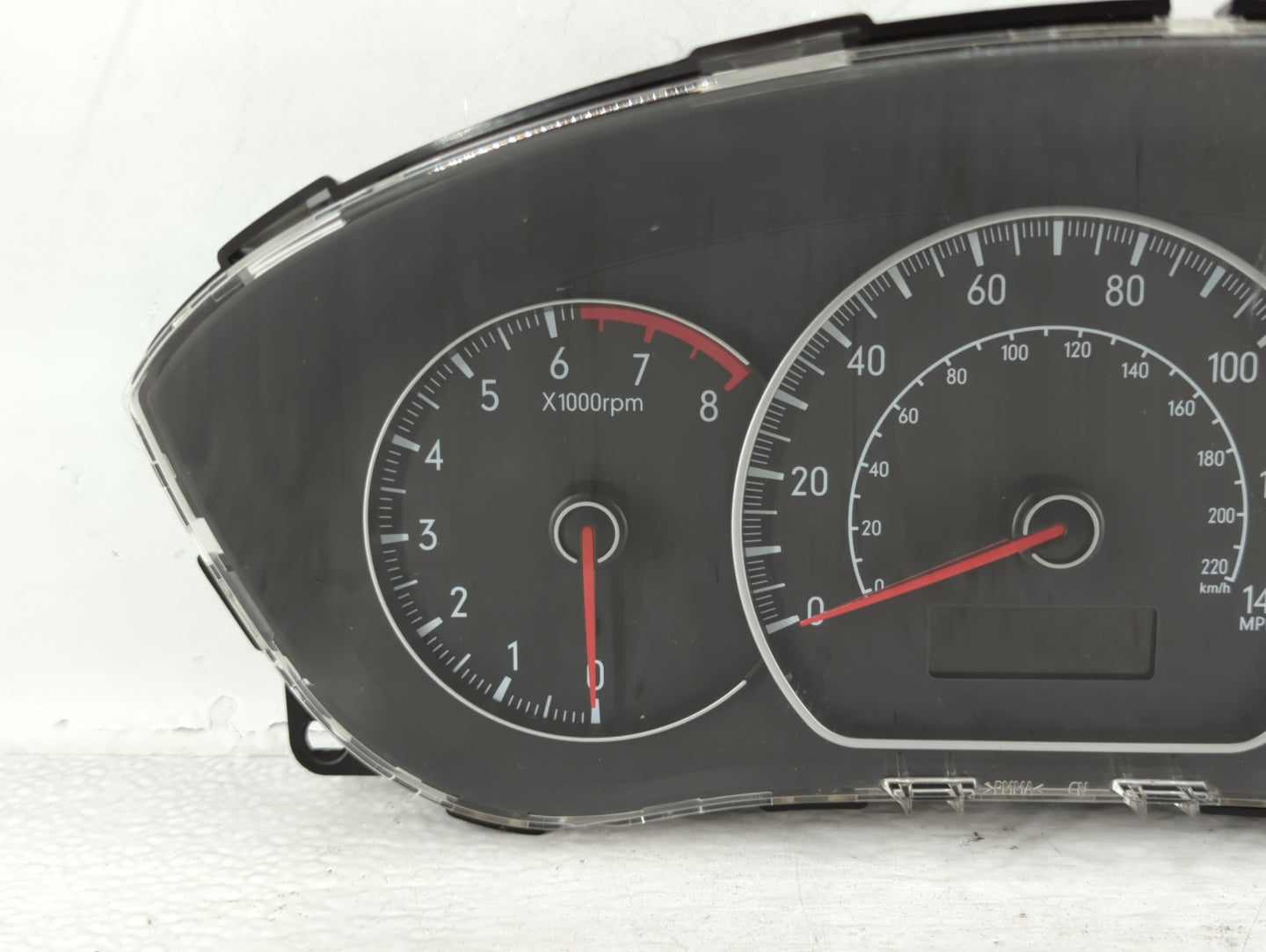 2008-2009 Suzuki Sx4 Instrument Cluster Speedometer Gauges P/N:34110-80J4 34110-80J40 Fits Fits 2008 2009 OEM Used Auto Part
