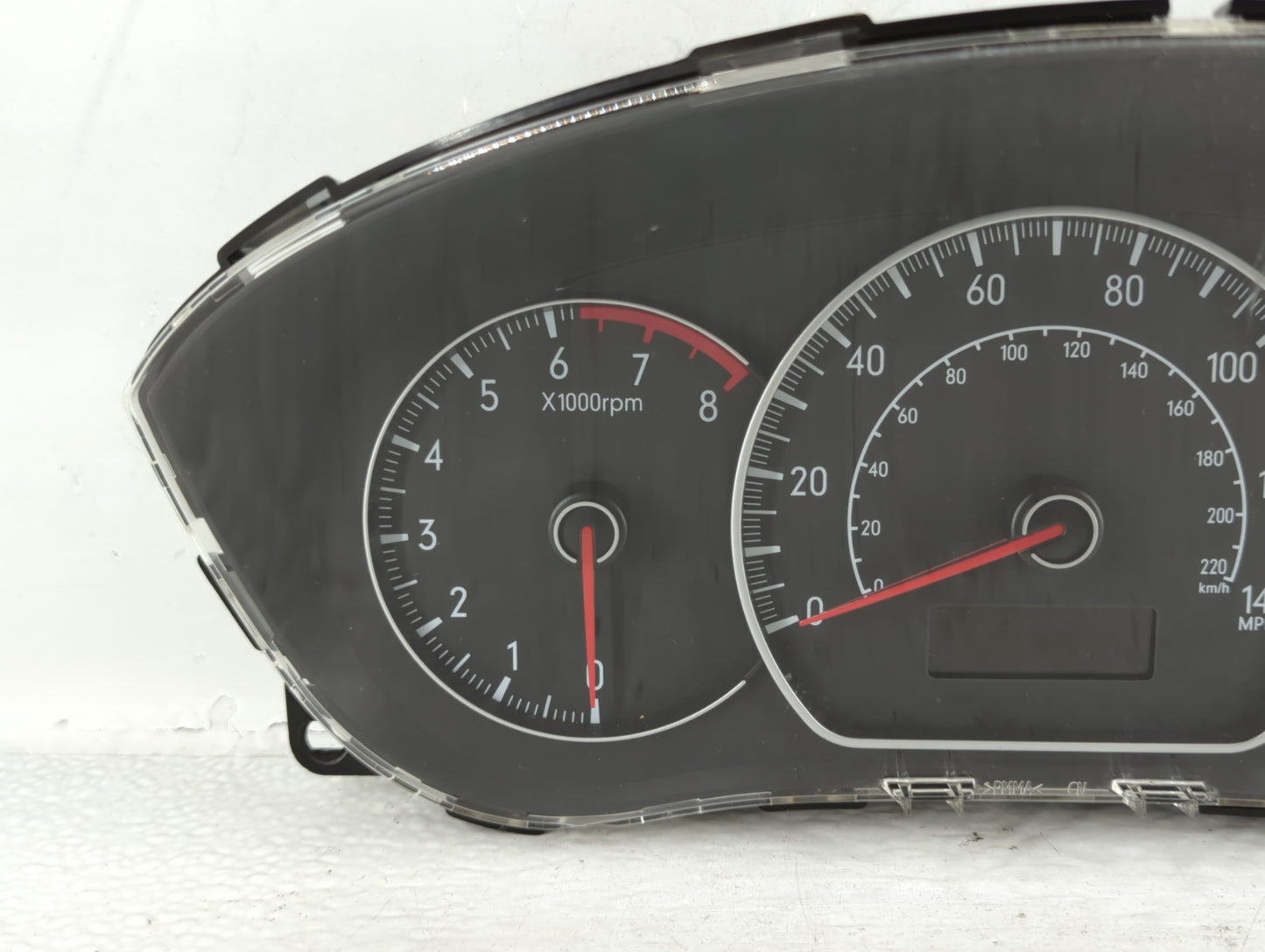 2008-2009 Suzuki Sx4 Instrument Cluster Speedometer Gauges P/N:34110-80J4 34110-80J40 Fits Fits 2008 2009 OEM Used Auto Part