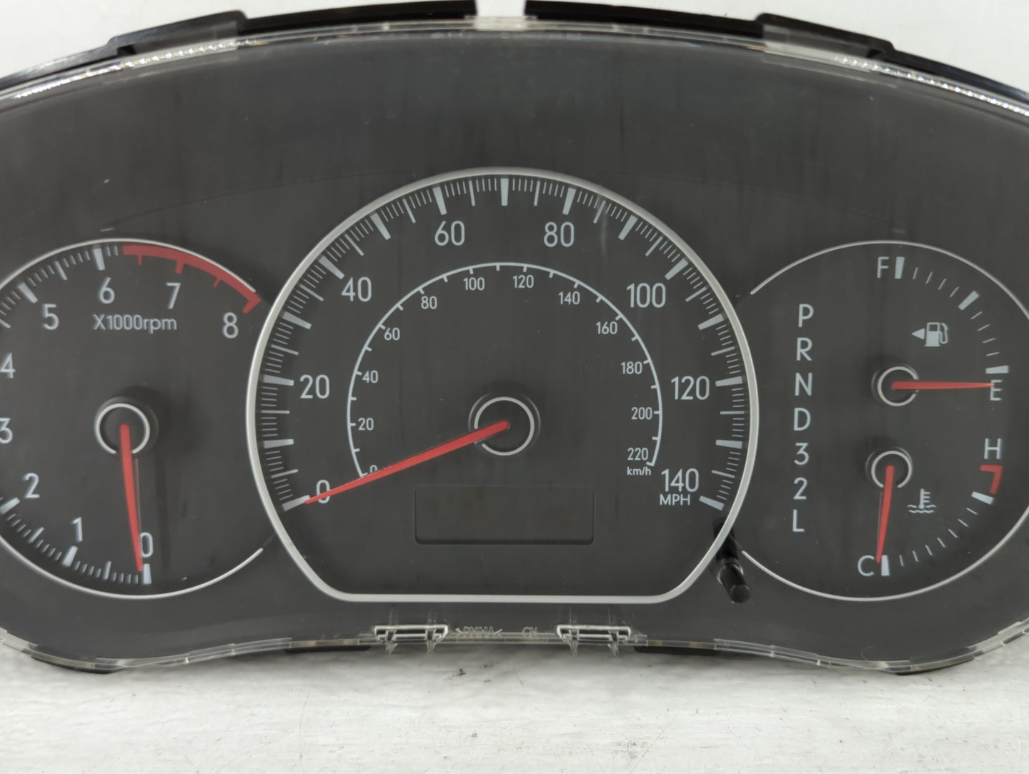 2008-2009 Suzuki Sx4 Instrument Cluster Speedometer Gauges P/N:34110-80J4 34110-80J40 Fits Fits 2008 2009 OEM Used Auto Part
