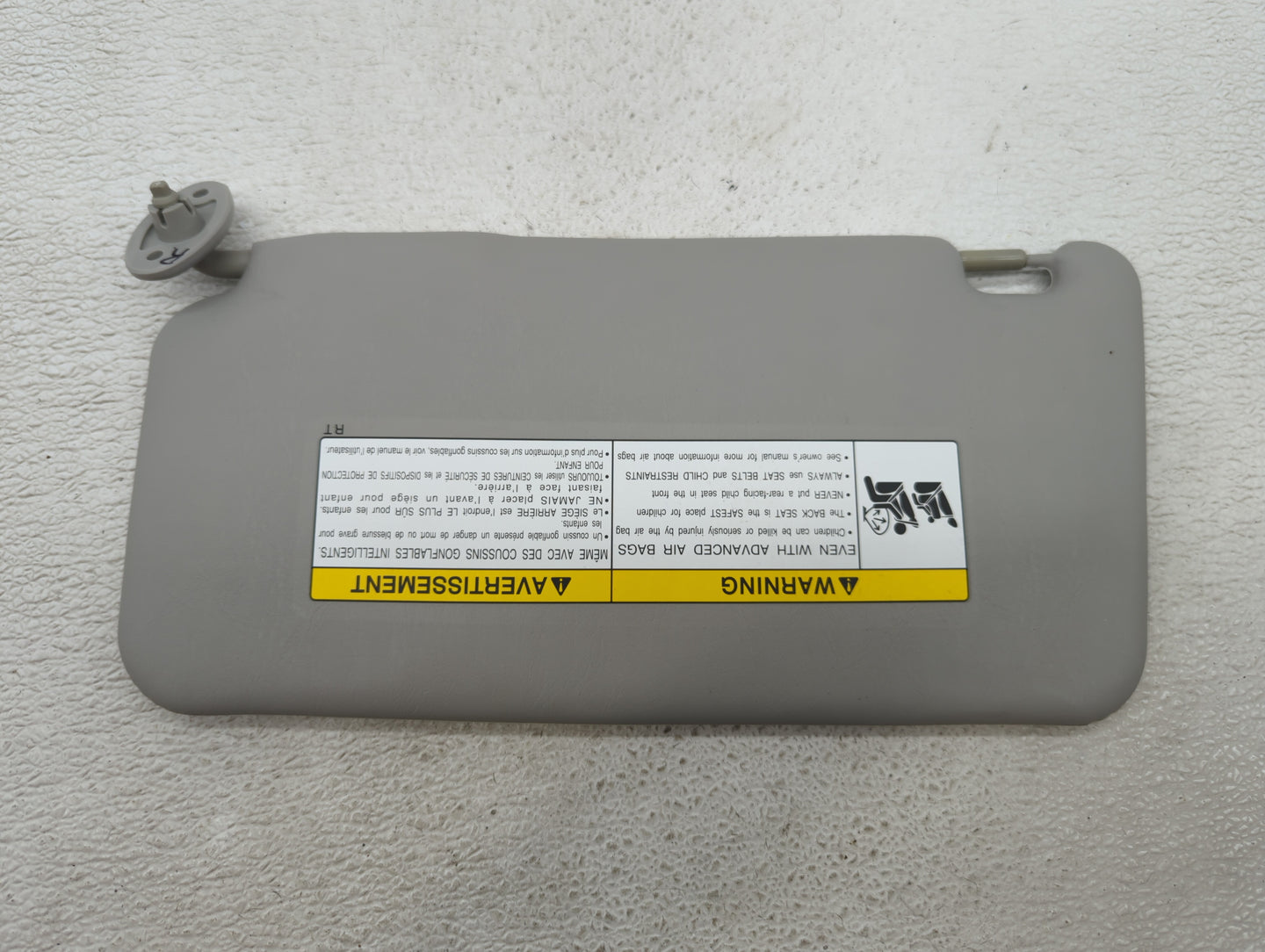 2009 Suzuki Sx4 Sun Visor Shade Replacement Passenger Right Mirror Fits Fits 2007 2008 2010 2011 2012 2013 OEM Used Auto Par