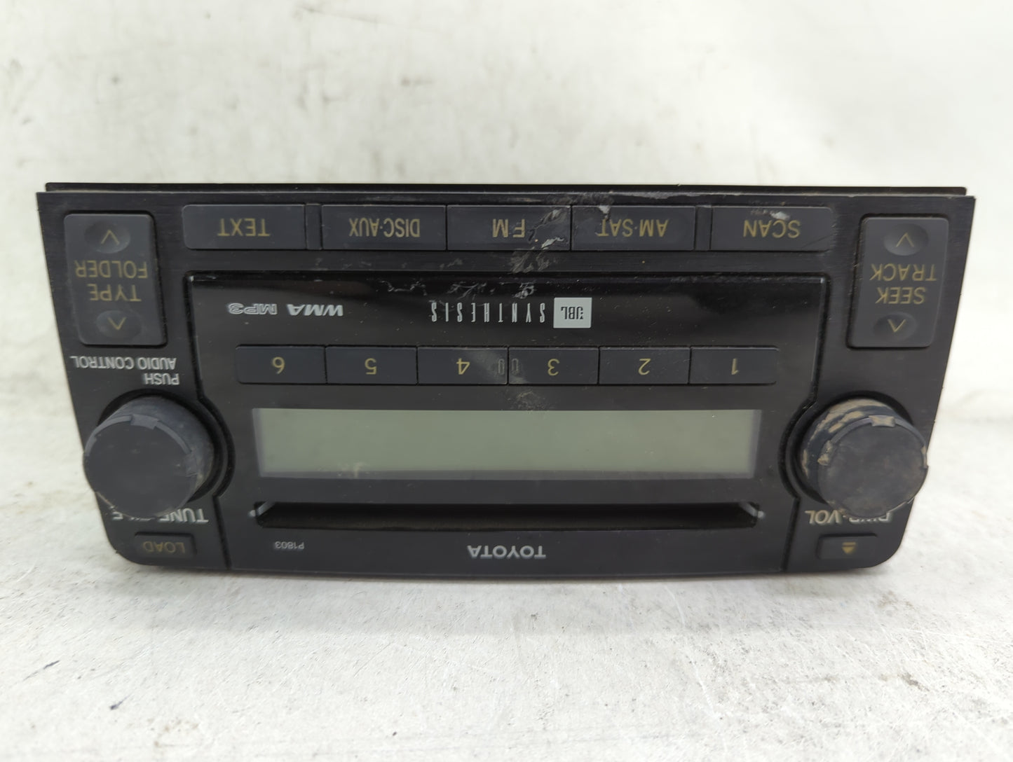 2006-2009 Toyota 4runner Radio AM FM Cd Player Receiver Replacement P/N:86120-35340 DEX-MG8157ZT-02 Fits Fits 2006 2007 2008