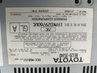 2006-2009 Toyota 4runner Radio AM FM Cd Player Receiver Replacement P/N:86120-35340 DEX-MG8157ZT-02 Fits Fits 2006 2007 2008