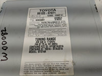 2009 Toyota Avalon Radio AM FM Cd Player Receiver Replacement Fits OEM Used Auto Parts - Oemusedautoparts1.com