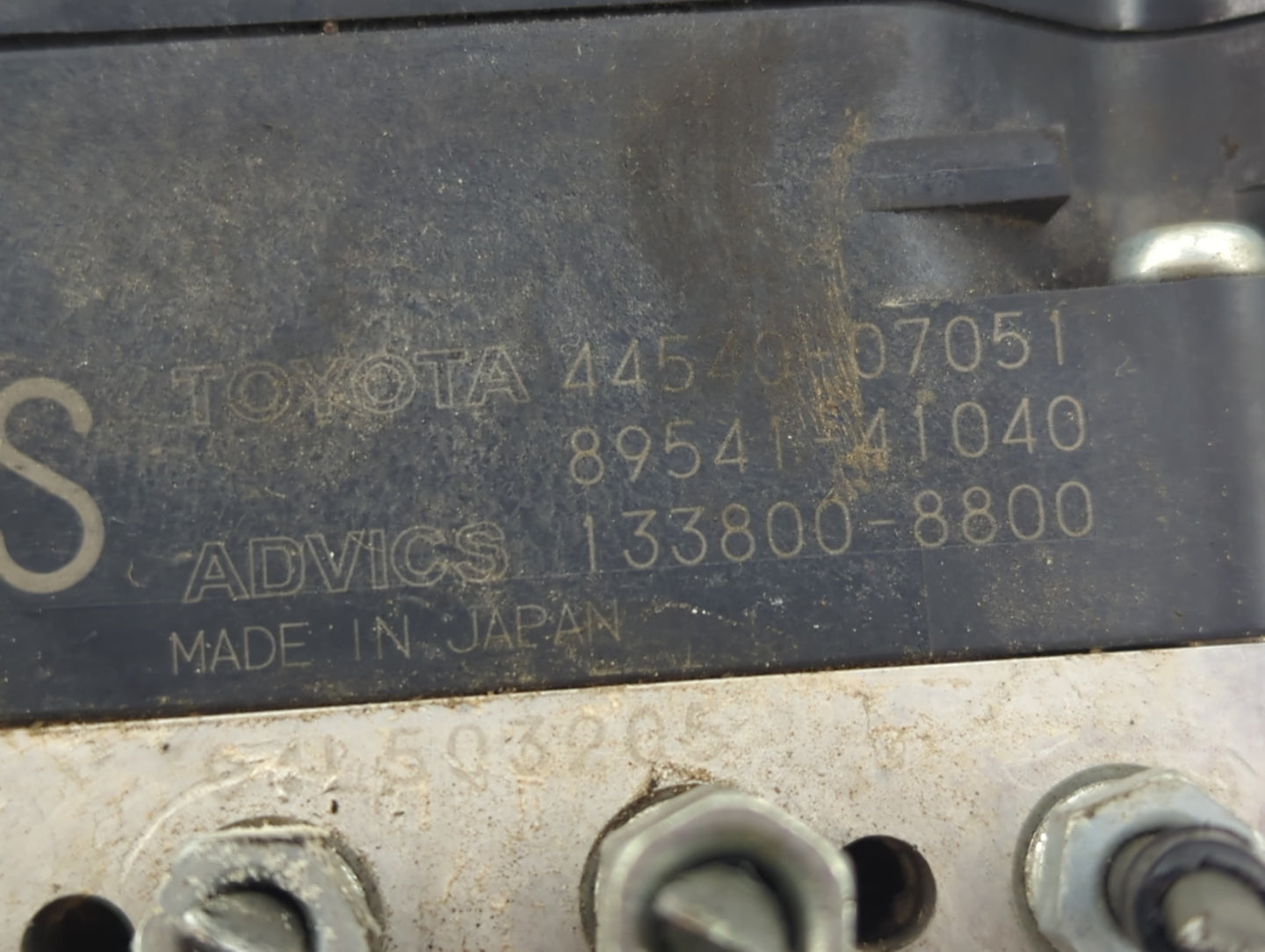 2009-2010 Toyota Avalon ABS Pump Control Module Replacement P/N:133800-8800 89541-41040, 44540-07051 Fits Fits 2009 2010 OEM