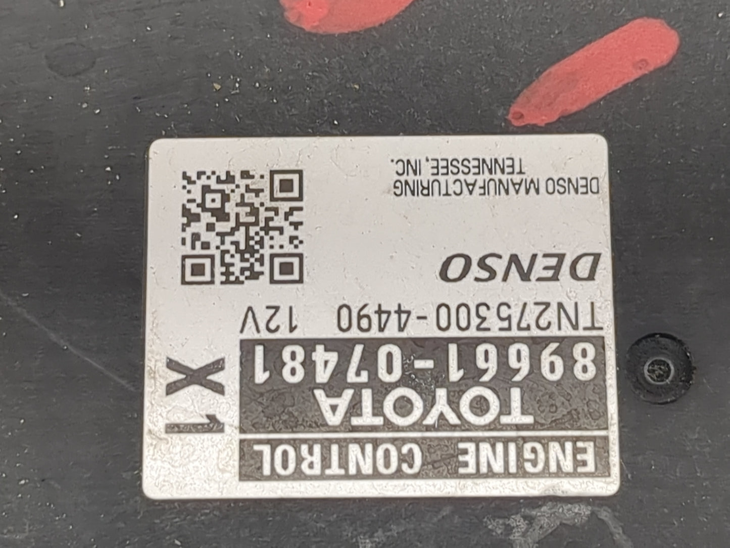 2008-2009 Toyota Avalon PCM Engine Control Computer ECU ECM PCU OEM P/N:89661-07481 TN275300-4490 Fits Fits 2008 2009 OEM Us