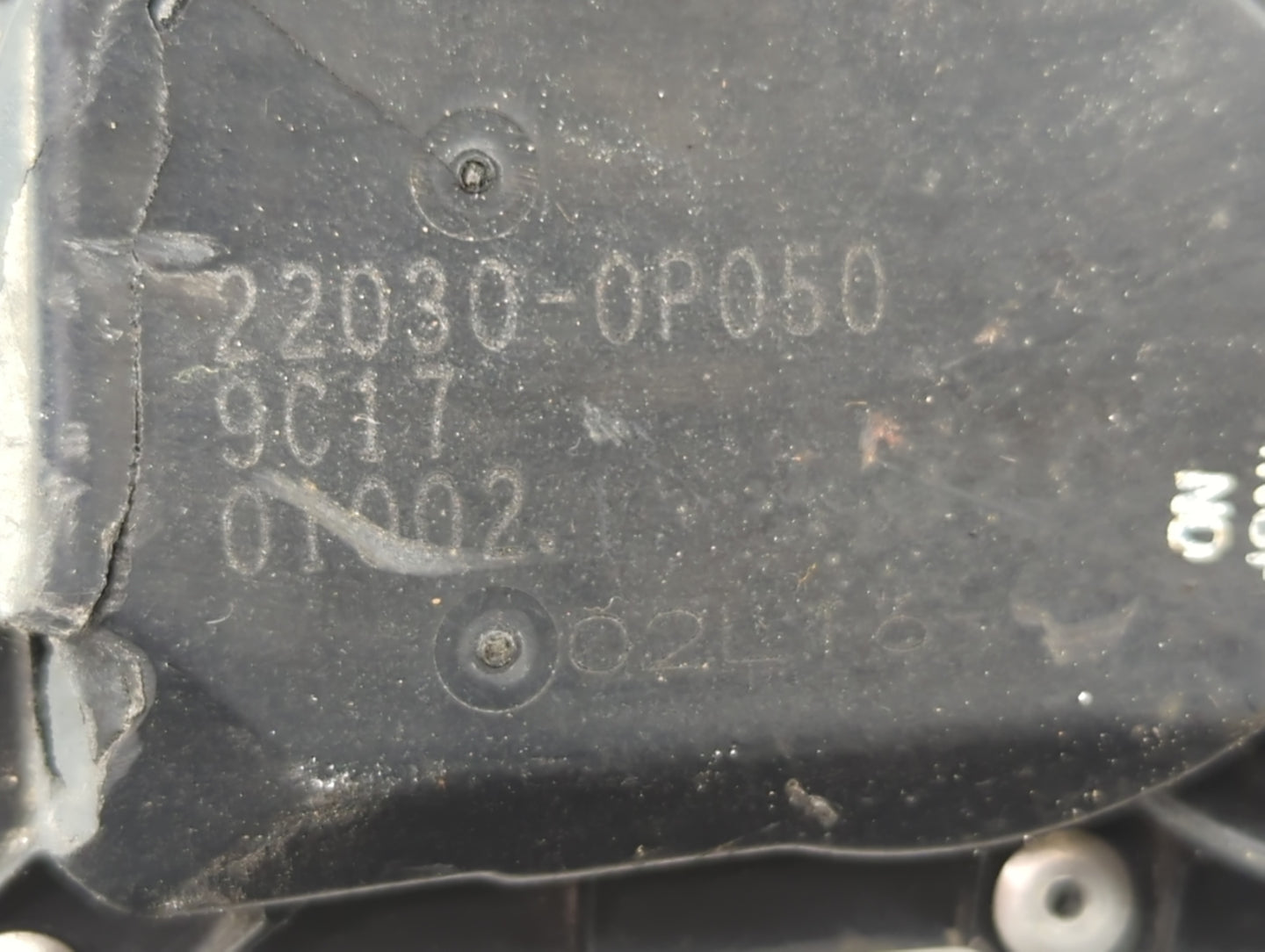 2005-2018 Toyota Avalon Throttle Body P/N:22030-0P050 Fits OEM Used Auto Parts - Oemusedautoparts1.com