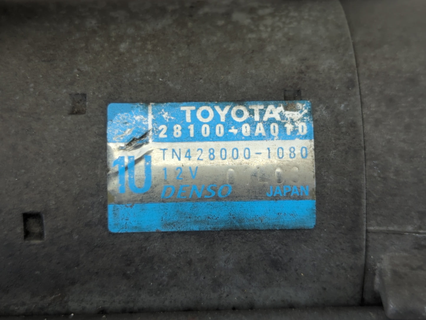 2005-2018 Toyota Avalon Car Starter Motor Solenoid OEM P/N:28100-0A010 Fits OEM Used Auto Parts - Oemusedautoparts1.com