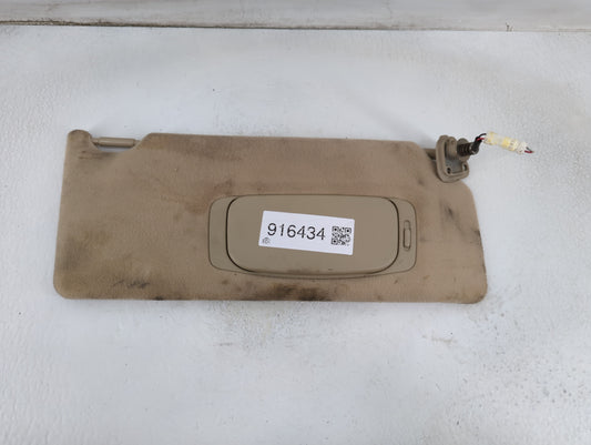 2005-2012 Toyota Avalon Sun Visor Shade Replacement Passenger Right Mirror Fits Fits 2005 2006 2007 2008 2009 2010 2011 2012 OEM Used Auto Parts
