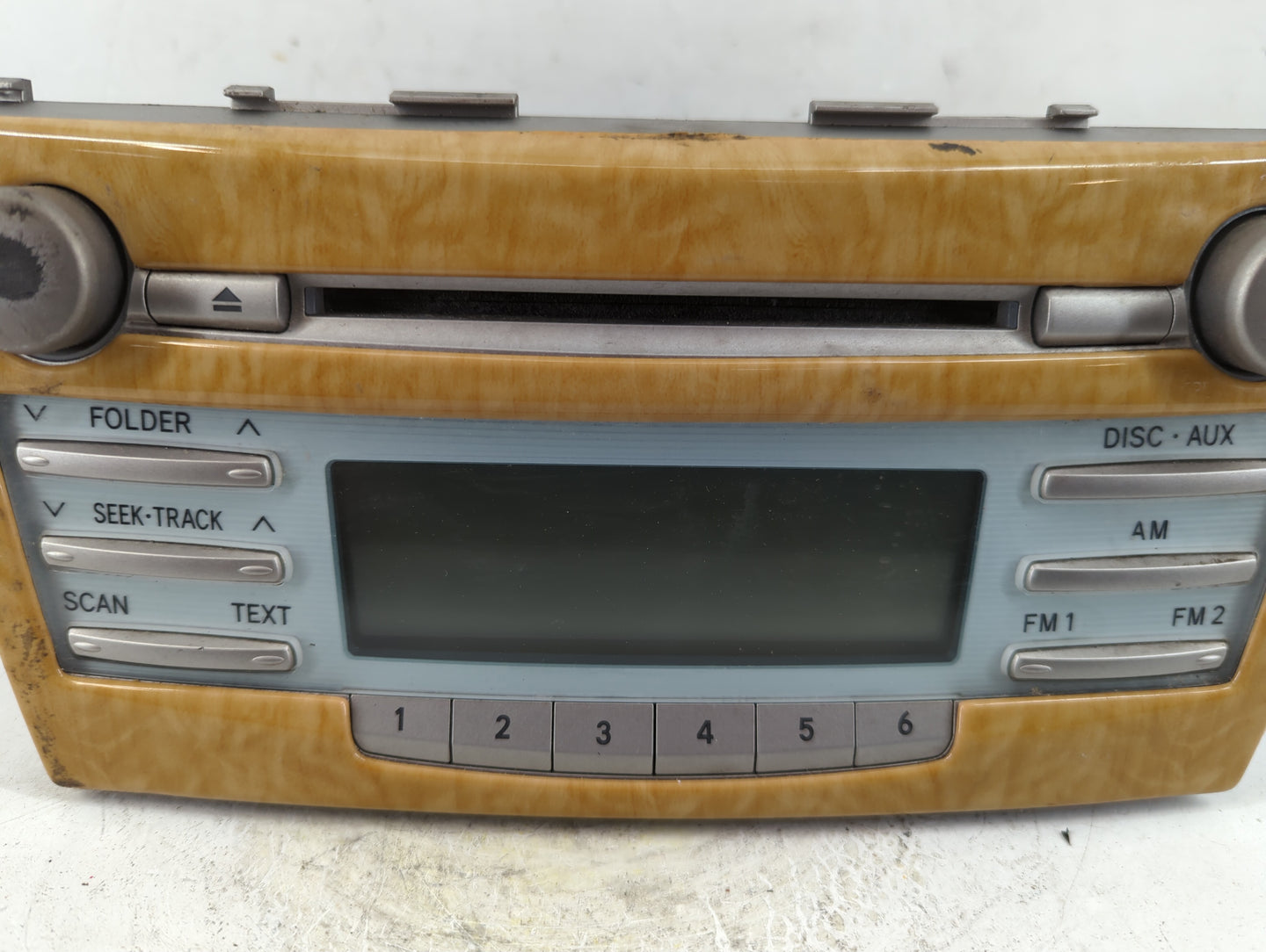 2007-2009 Toyota Camry Radio AM FM Cd Player Receiver Replacement P/N:86120-06180 Fits Fits 2007 2008 2009 OEM Used Auto Par