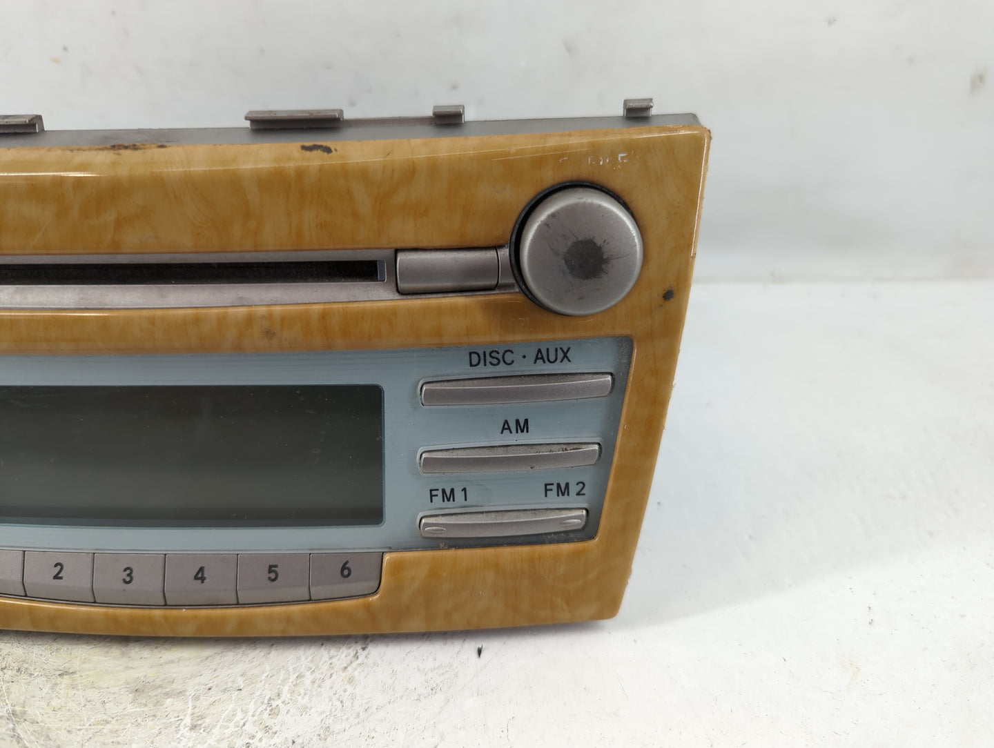 2007-2009 Toyota Camry Radio AM FM Cd Player Receiver Replacement P/N:86120-06180 Fits Fits 2007 2008 2009 OEM Used Auto Par