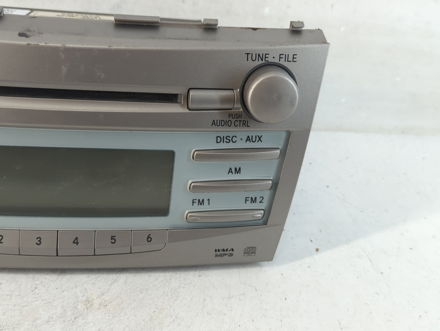 2007-2009 Toyota Camry Radio AM FM Cd Player Receiver Replacement P/N:86120-06181 Fits Fits 2007 2008 2009 OEM Used Auto Par