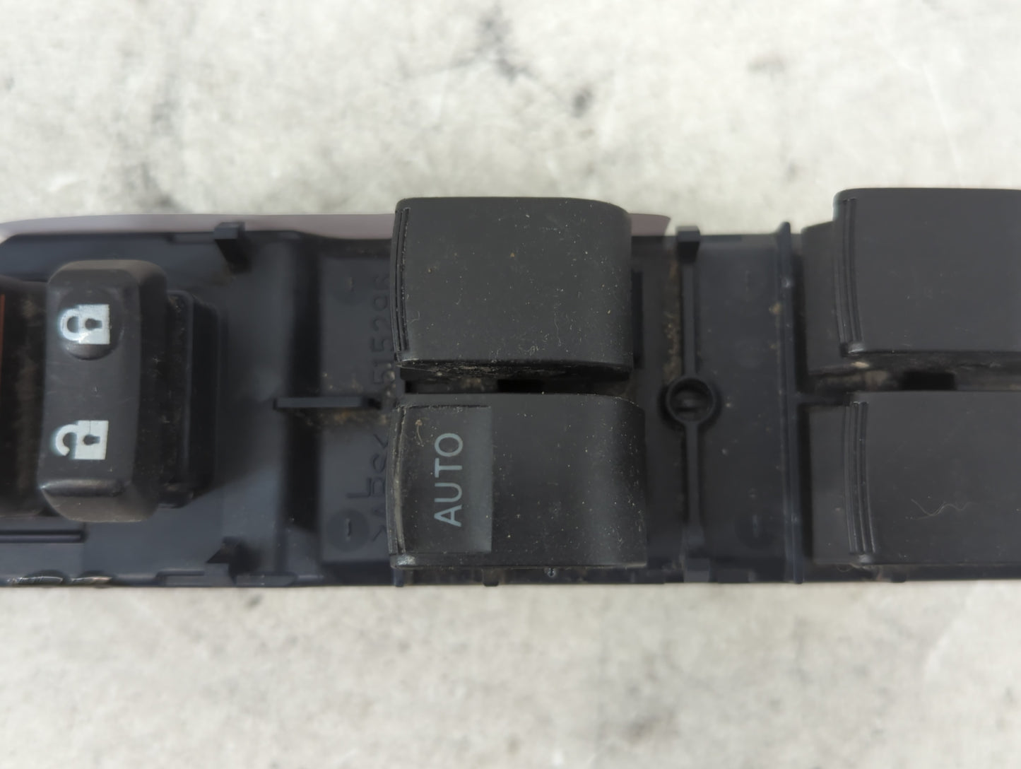 2007-2009 Toyota Camry Master Power Window Switch Replacement Driver Side Left Fits OEM Used Auto Parts - Oemusedautoparts1.