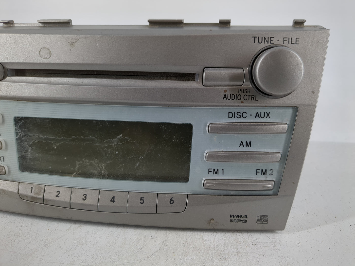 2007-2009 Toyota Camry Radio AM FM Cd Player Receiver Replacement P/N:86120-06181 Fits Fits 2007 2008 2009 OEM Used Auto Par