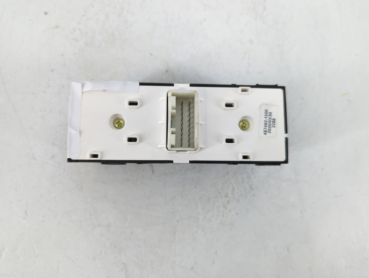 2007-2009 Toyota Camry Master Power Window Switch Replacement Driver Side Left P/N:4E7492-1500 Fits OEM Used Auto Parts - Oe