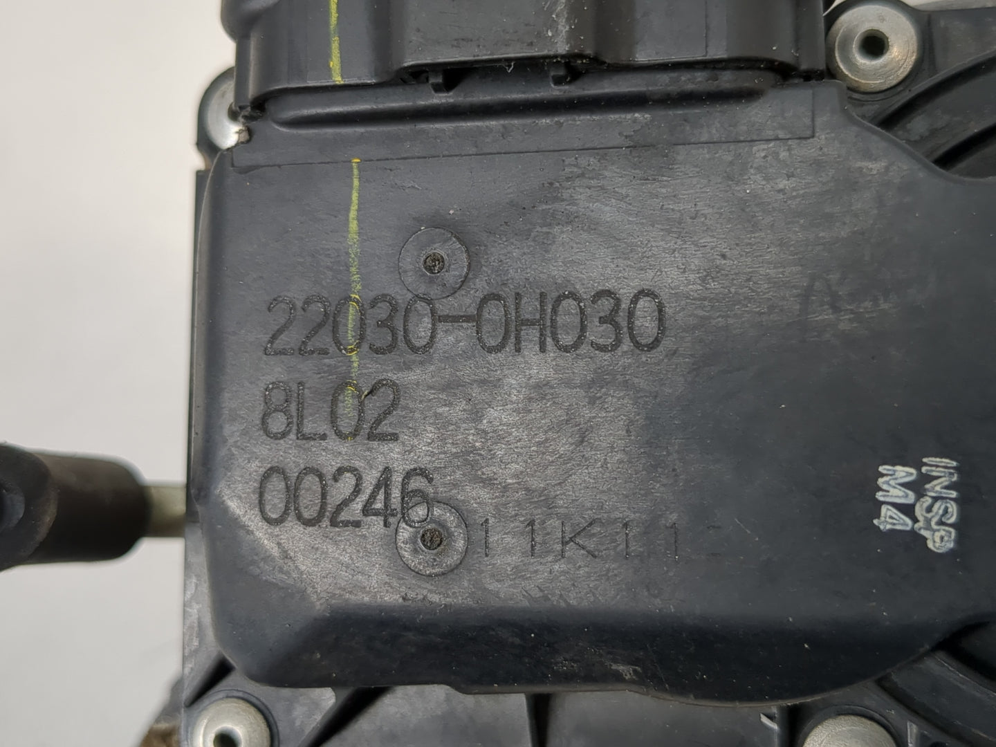 2007-2011 Toyota Camry Throttle Body P/N:22030-0H030 Fits Fits 2006 2007 2008 2009 2010 2011 2012 2013 2014 2015 OEM Used Au