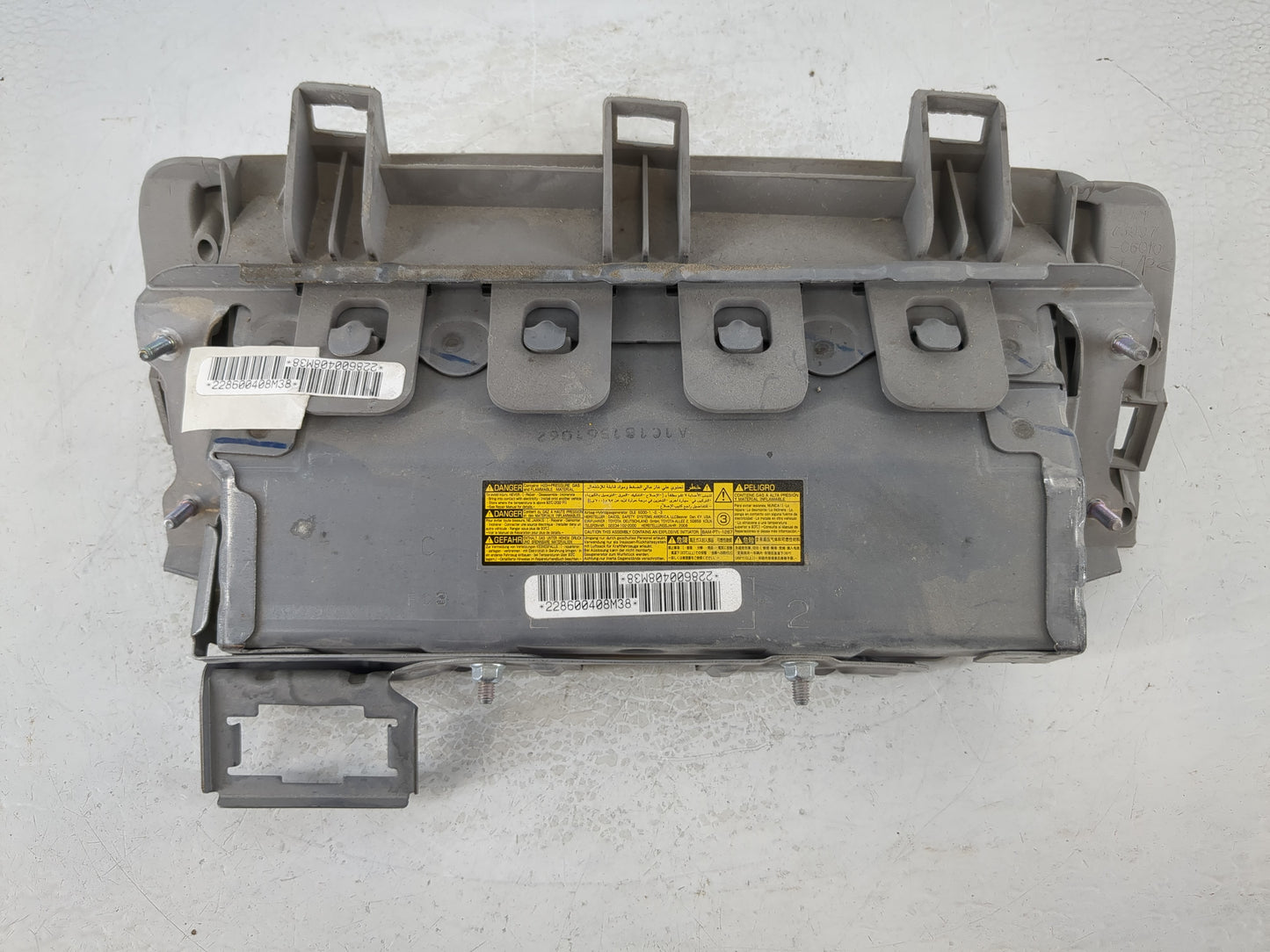 2007-2009 Toyota Camry Air Bag Passenger Right Dashboard OEM P/N:228600408M38 Fits Fits 2007 2008 2009 OEM Used Auto Parts -