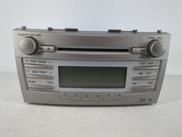 2007-2009 Toyota Camry Radio AM FM Cd Player Receiver Replacement P/N:86120-06480 Fits Fits 2007 2008 2009 OEM Used Auto Par