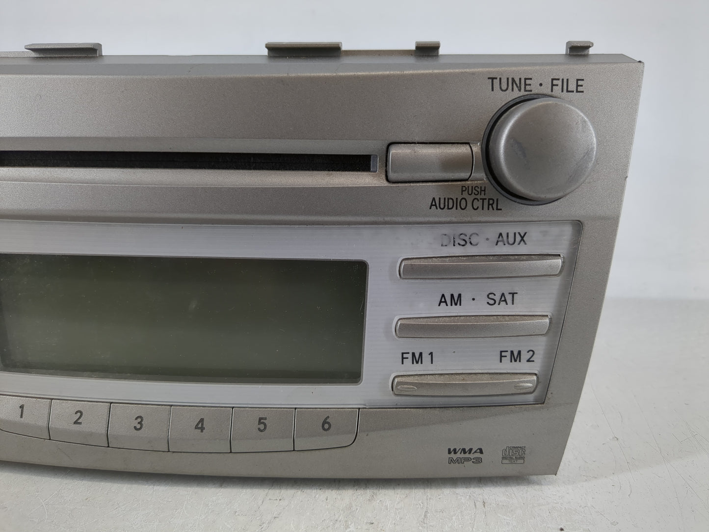 2007-2009 Toyota Camry Radio AM FM Cd Player Receiver Replacement P/N:86120-06480 Fits Fits 2007 2008 2009 OEM Used Auto Par