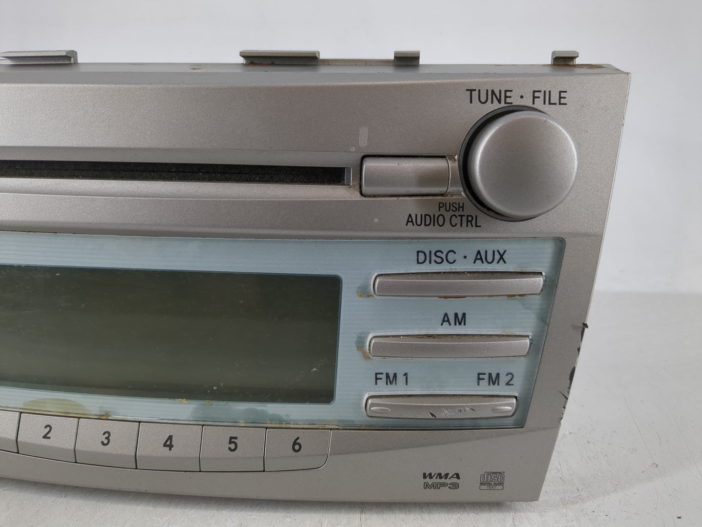 2007-2009 Toyota Camry Radio AM FM Cd Player Receiver Replacement P/N:86120-06182 Fits Fits 2007 2008 2009 OEM Used Auto Par