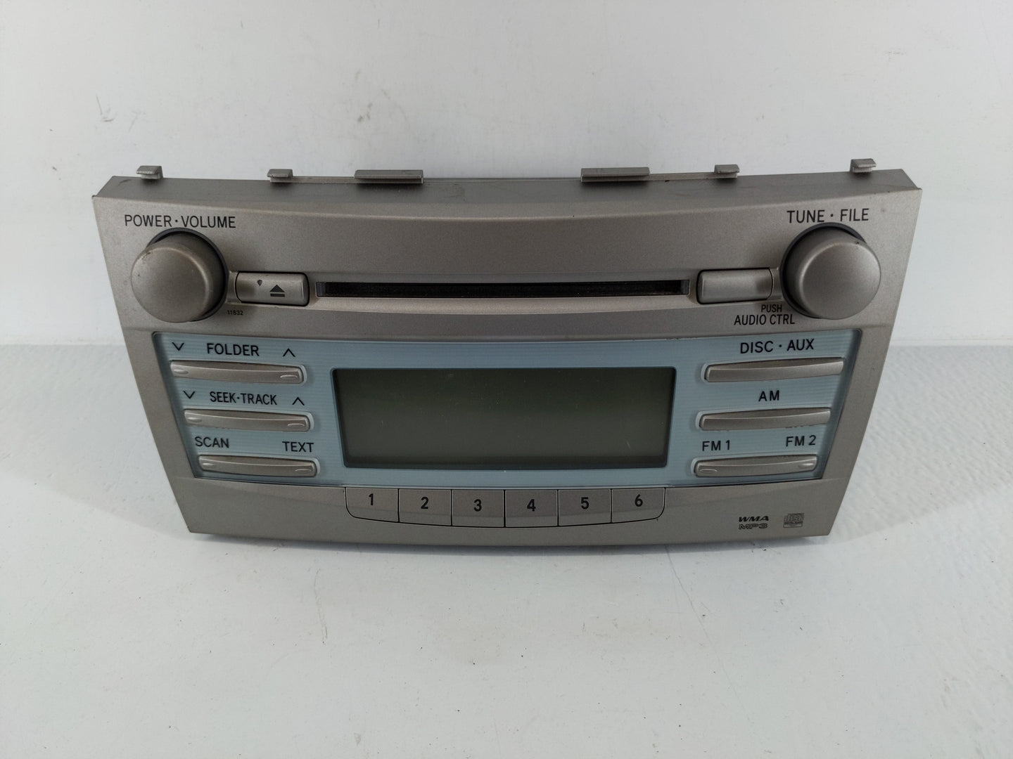 2007-2009 Toyota Camry Radio AM FM Cd Player Receiver Replacement P/N:86120-06181 Fits Fits 2007 2008 2009 OEM Used Auto Par
