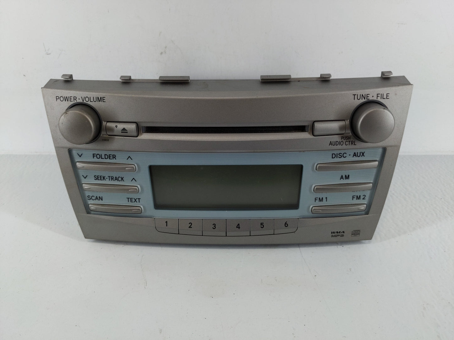 2007-2009 Toyota Camry Radio AM FM Cd Player Receiver Replacement P/N:86120-06181 Fits Fits 2007 2008 2009 OEM Used Auto Par