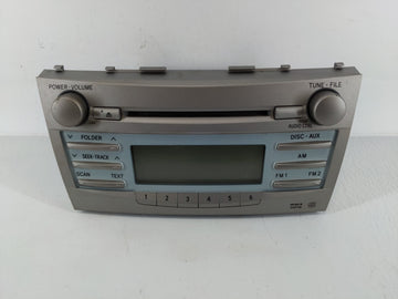 2007-2009 Toyota Camry Radio AM FM Cd Player Receiver Replacement P/N:86120-06181 Fits Fits 2007 2008 2009 OEM Used Auto Par