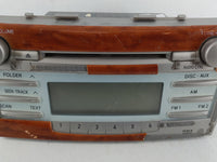 2007-2009 Toyota Camry Radio AM FM Cd Player Receiver Replacement Fits Fits 2007 2008 2009 OEM Used Auto Parts - Oemusedauto
