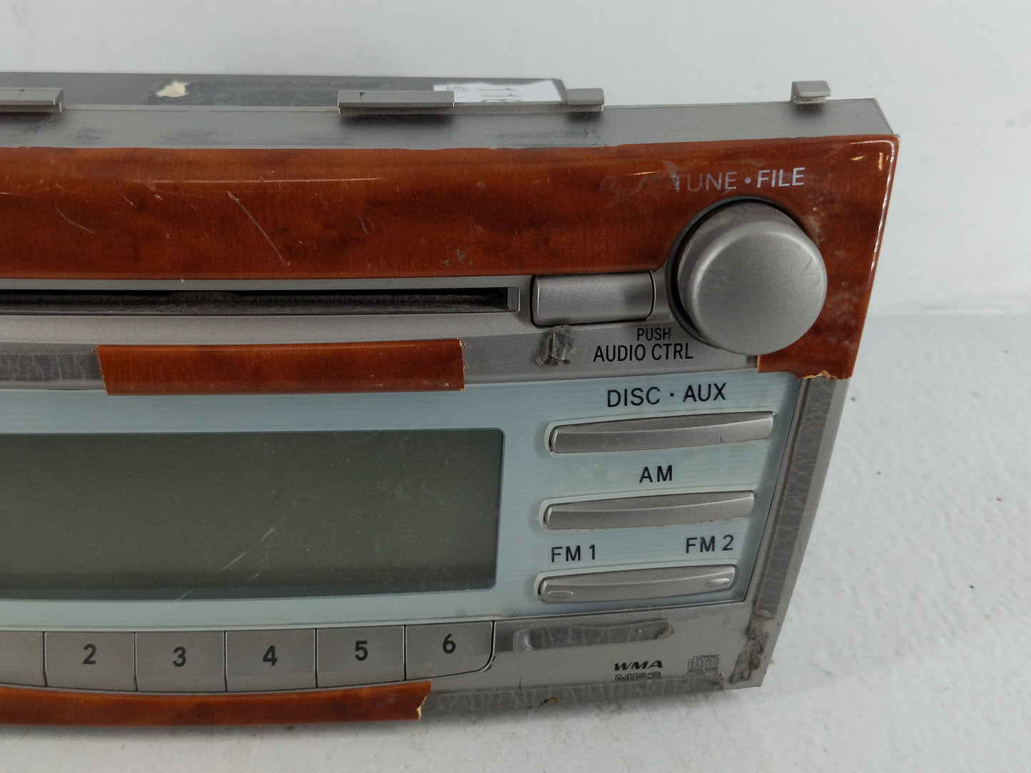 2007-2009 Toyota Camry Radio AM FM Cd Player Receiver Replacement Fits Fits 2007 2008 2009 OEM Used Auto Parts - Oemusedauto