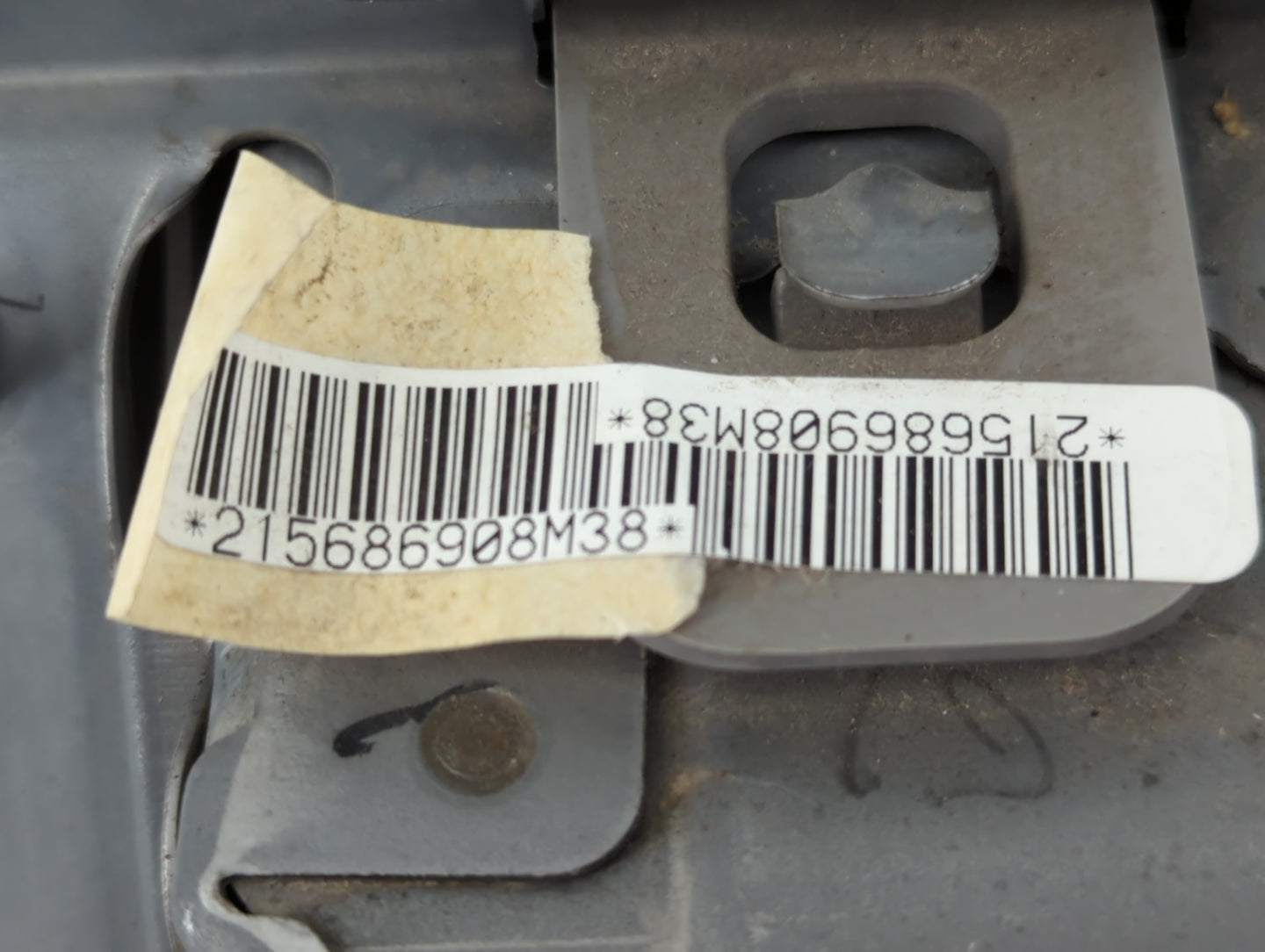 2007-2009 Toyota Camry Air Bag Passenger Right Dashboard OEM P/N:215686908M38 Fits Fits 2007 2008 2009 OEM Used Auto Parts -