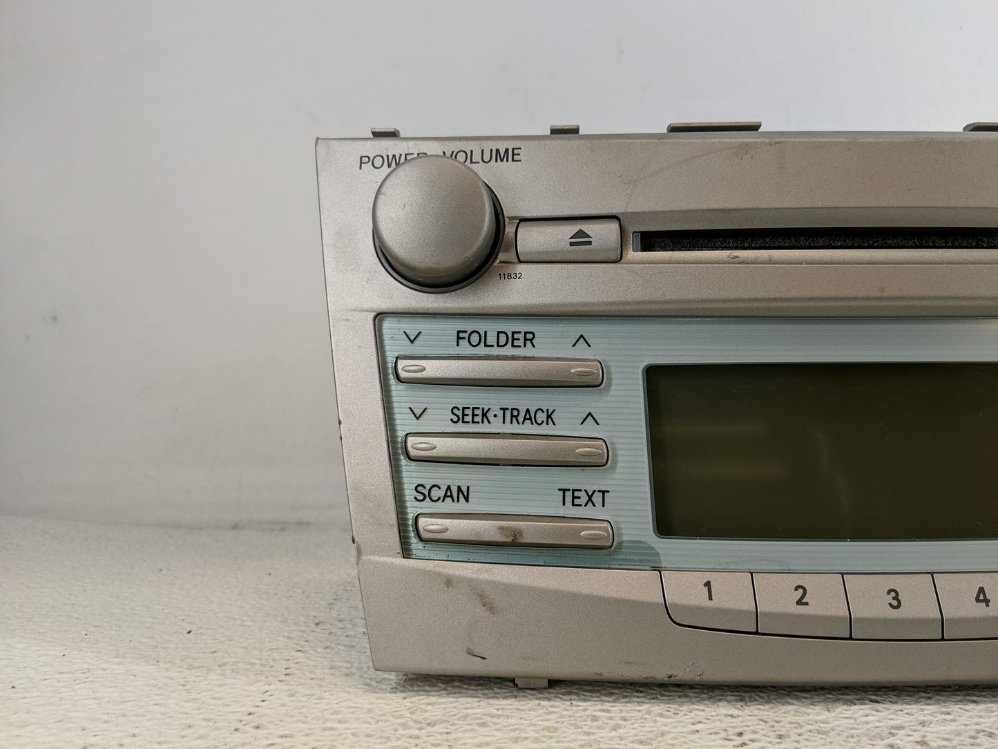 2007-2009 Toyota Camry Radio AM FM Cd Player Receiver Replacement P/N:86120-06181 Fits Fits 2007 2008 2009 OEM Used Auto Par