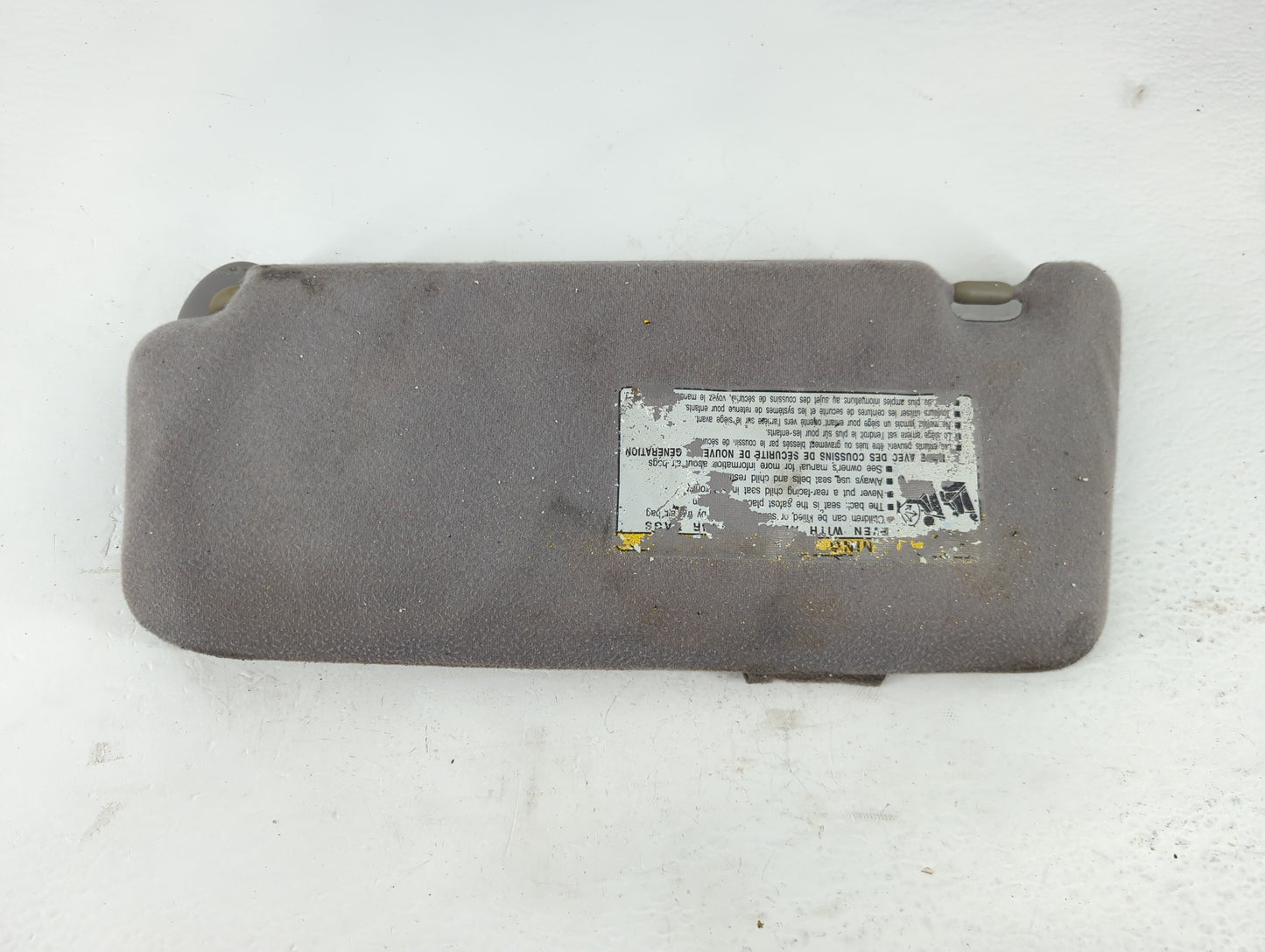 2007-2011 Toyota Camry Sun Visor Shade Replacement Passenger Right Mirror Fits Fits 2007 2008 2009 2010 2011 OEM Used Auto P