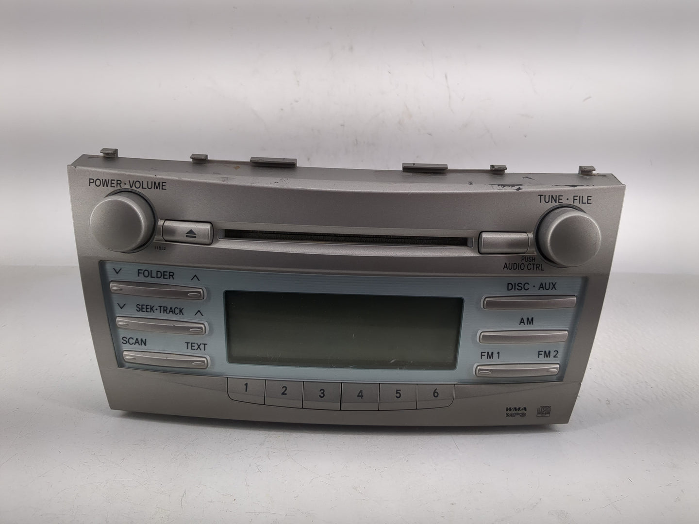 2007-2009 Toyota Camry Radio AM FM Cd Player Receiver Replacement P/N:86120-06181 Fits Fits 2007 2008 2009 OEM Used Auto Par