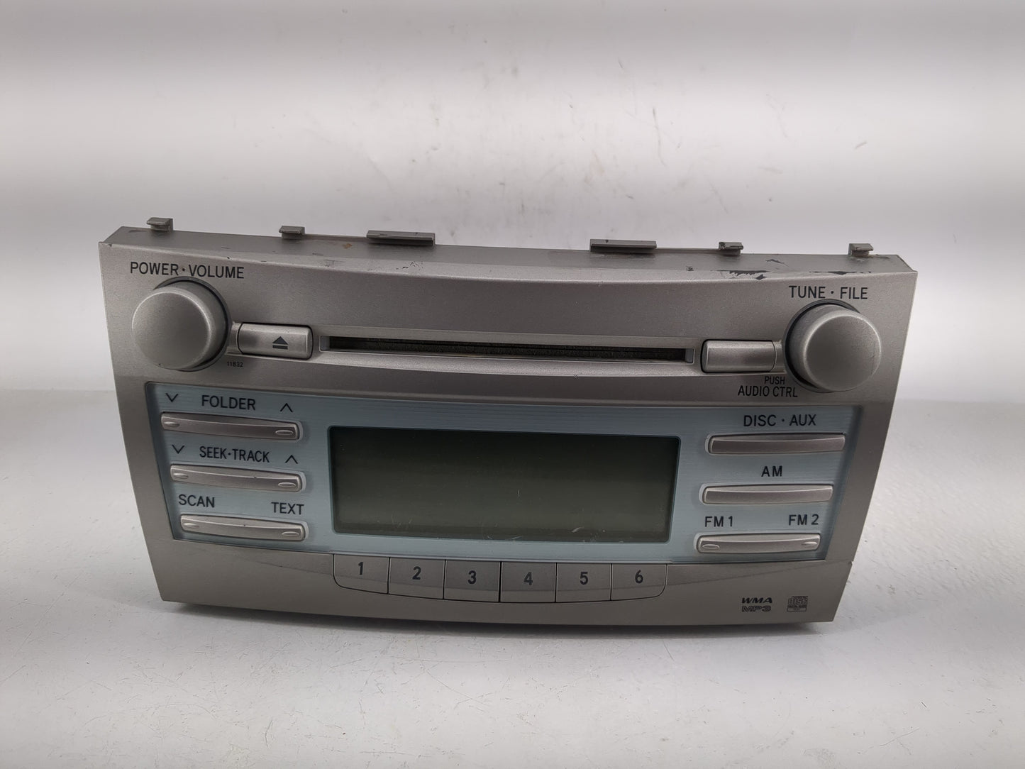 2007-2009 Toyota Camry Radio AM FM Cd Player Receiver Replacement P/N:86120-06181 Fits Fits 2007 2008 2009 OEM Used Auto Par