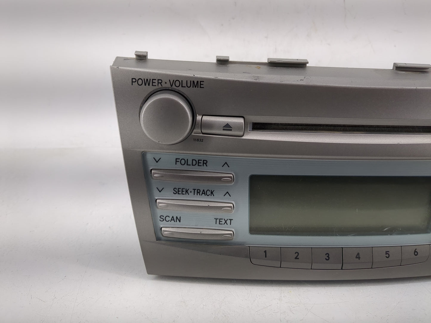 2007-2009 Toyota Camry Radio AM FM Cd Player Receiver Replacement P/N:86120-06181 Fits Fits 2007 2008 2009 OEM Used Auto Par