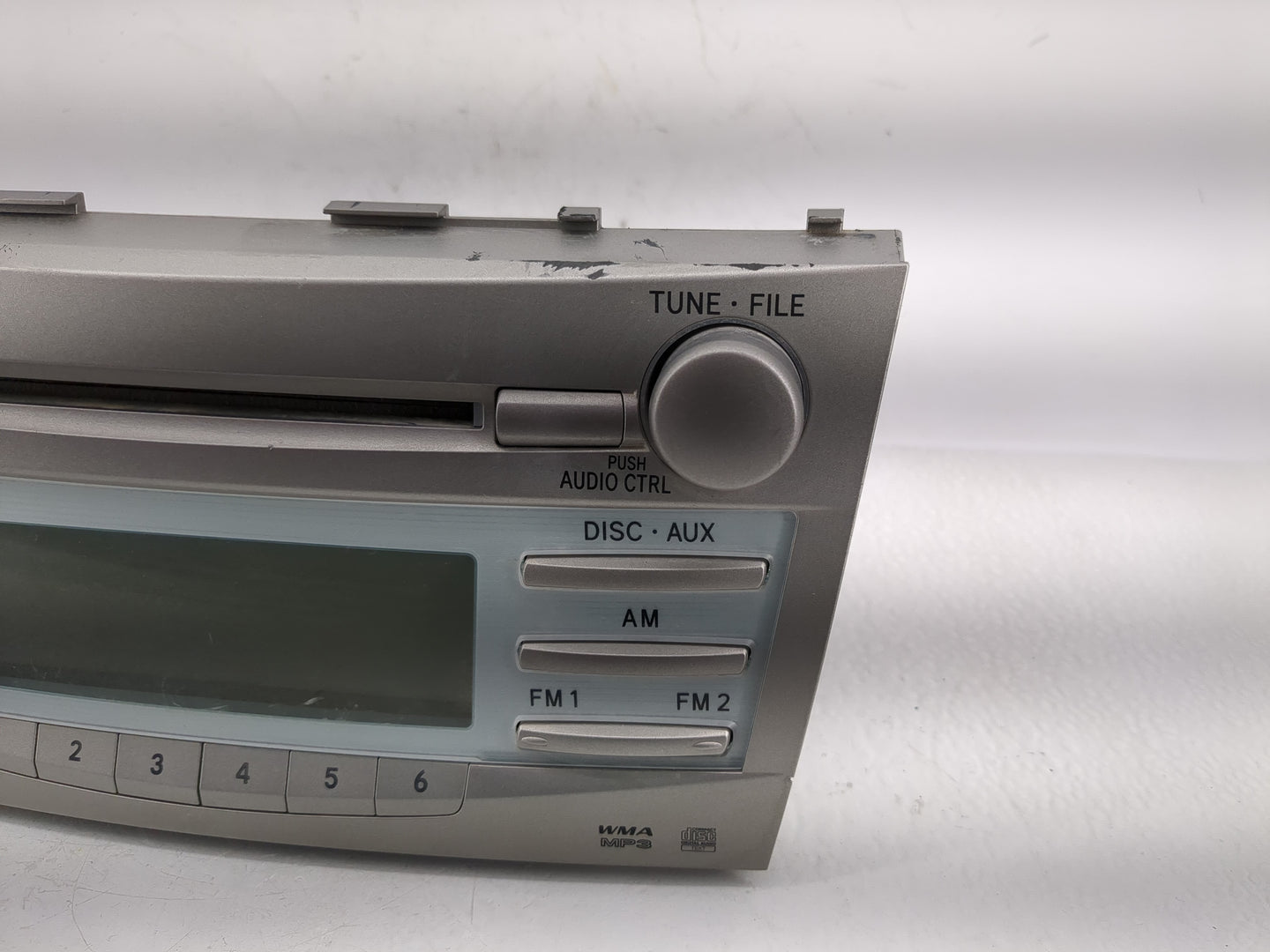 2007-2009 Toyota Camry Radio AM FM Cd Player Receiver Replacement P/N:86120-06181 Fits Fits 2007 2008 2009 OEM Used Auto Par