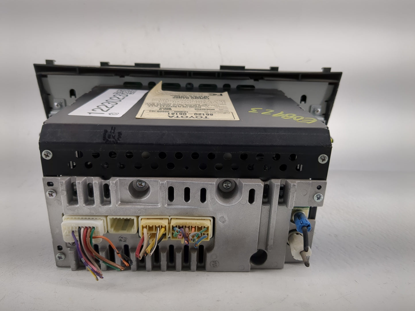 2007-2009 Toyota Camry Radio AM FM Cd Player Receiver Replacement P/N:86120-06181 Fits Fits 2007 2008 2009 OEM Used Auto Par