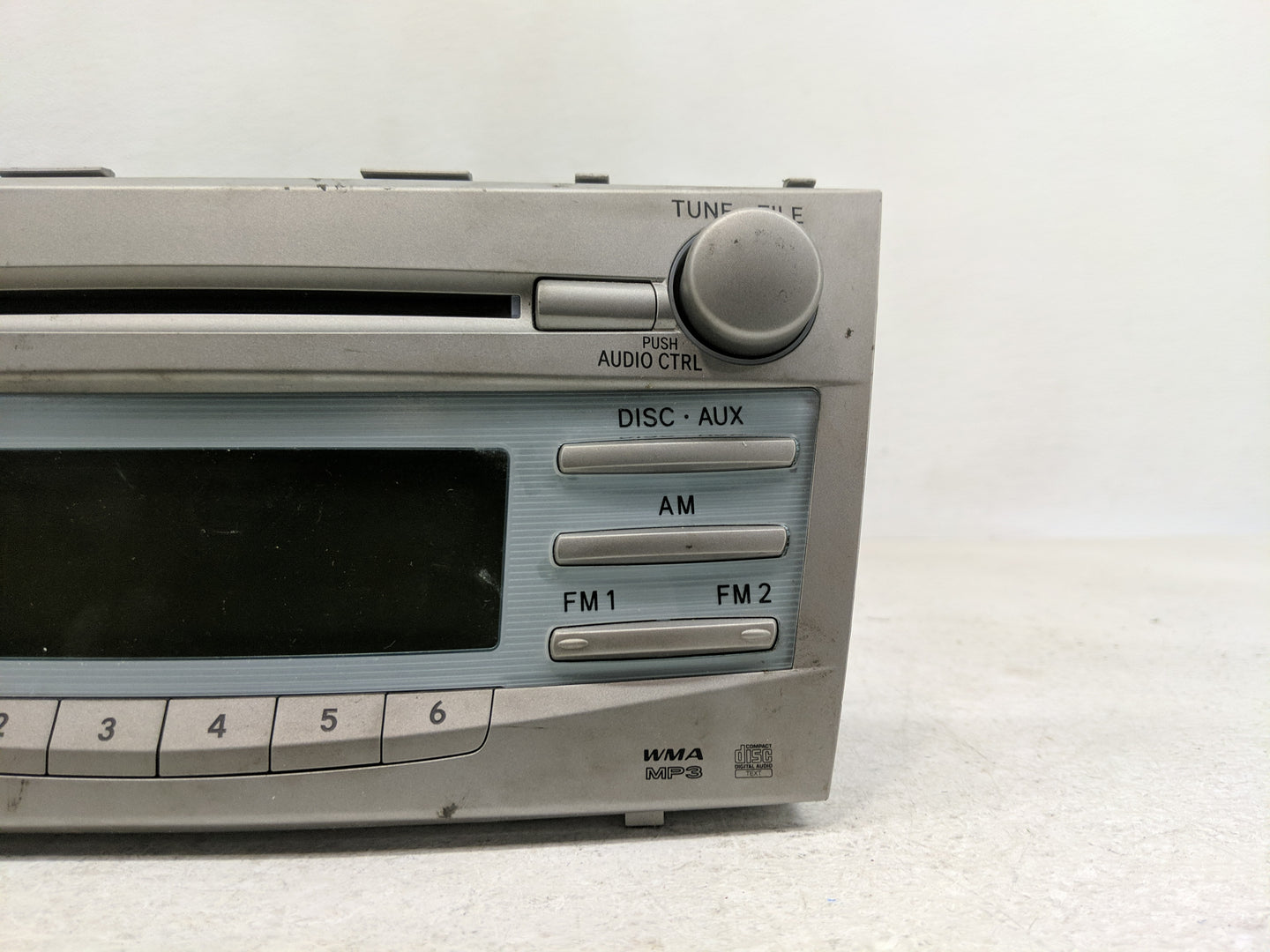 2007-2009 Toyota Camry Radio AM FM Cd Player Receiver Replacement P/N:86120-06181 Fits Fits 2007 2008 2009 OEM Used Auto Par